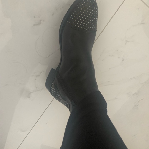 Stelle monelle studded leather boots - Picture 5 of 9